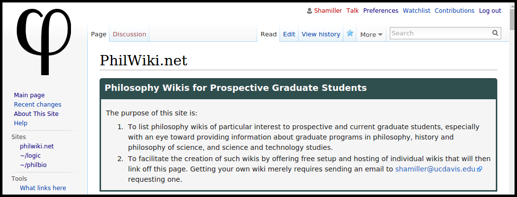 PhilWiki.net website